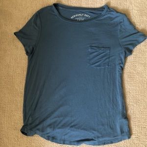 Aeropostale Blue Perfect Tee